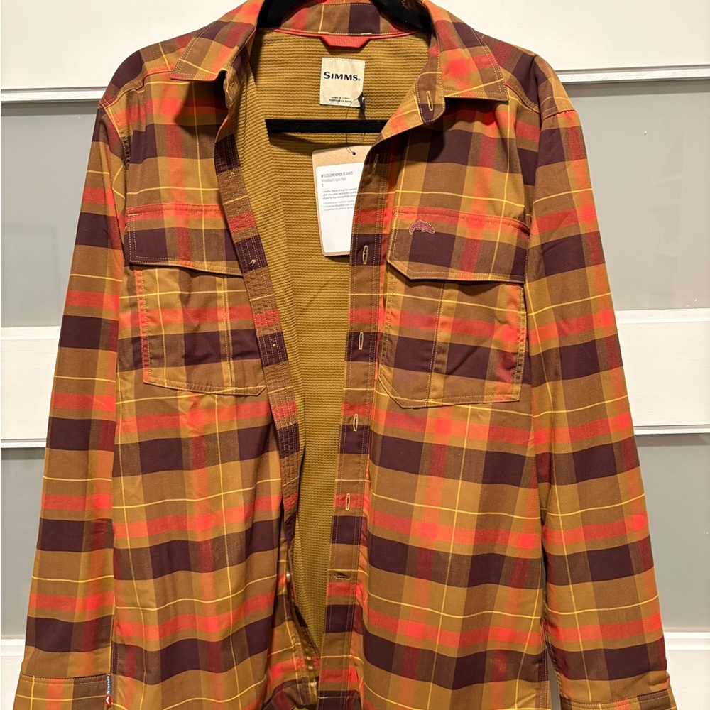 Simms Coldweather Shirt New With Tags